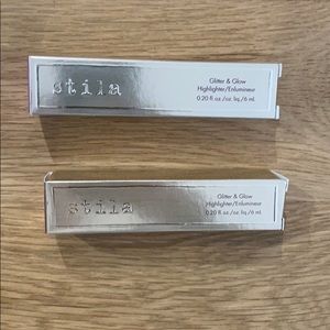 Stila Glitter & Glow Liquid Eye Shadow 2 pc Lot